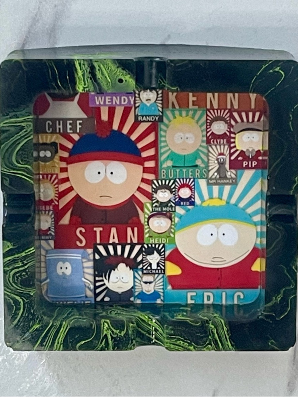 South Park Collectible Ashtray with Stan & Eric Cartman | Collectible Gift